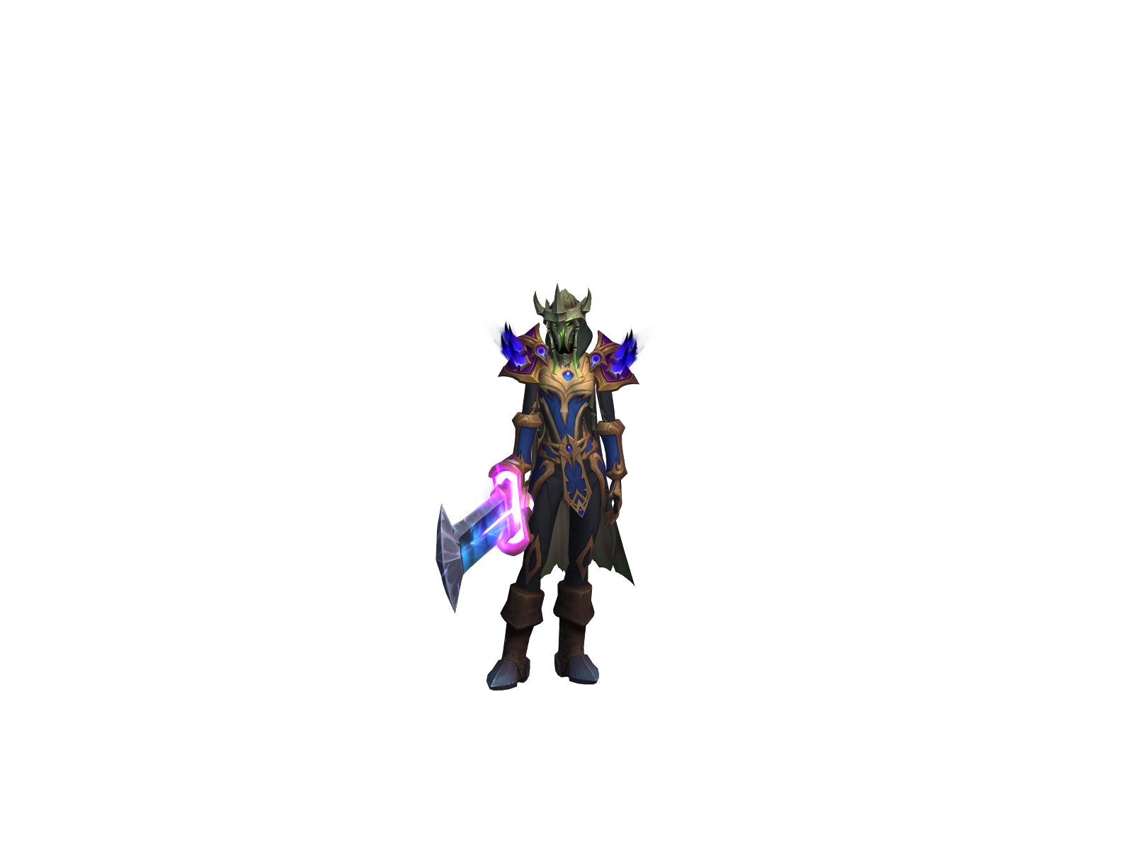 Advised 3D character render