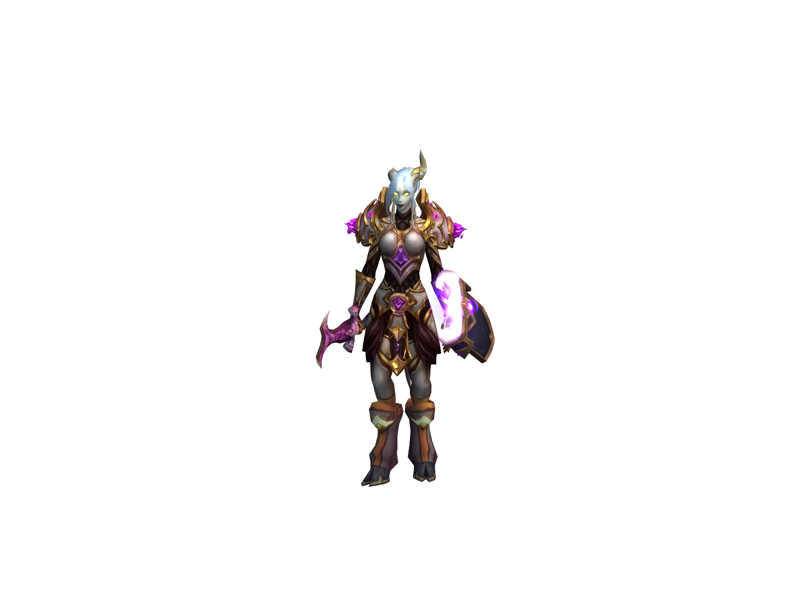 Vylexia 3D character render