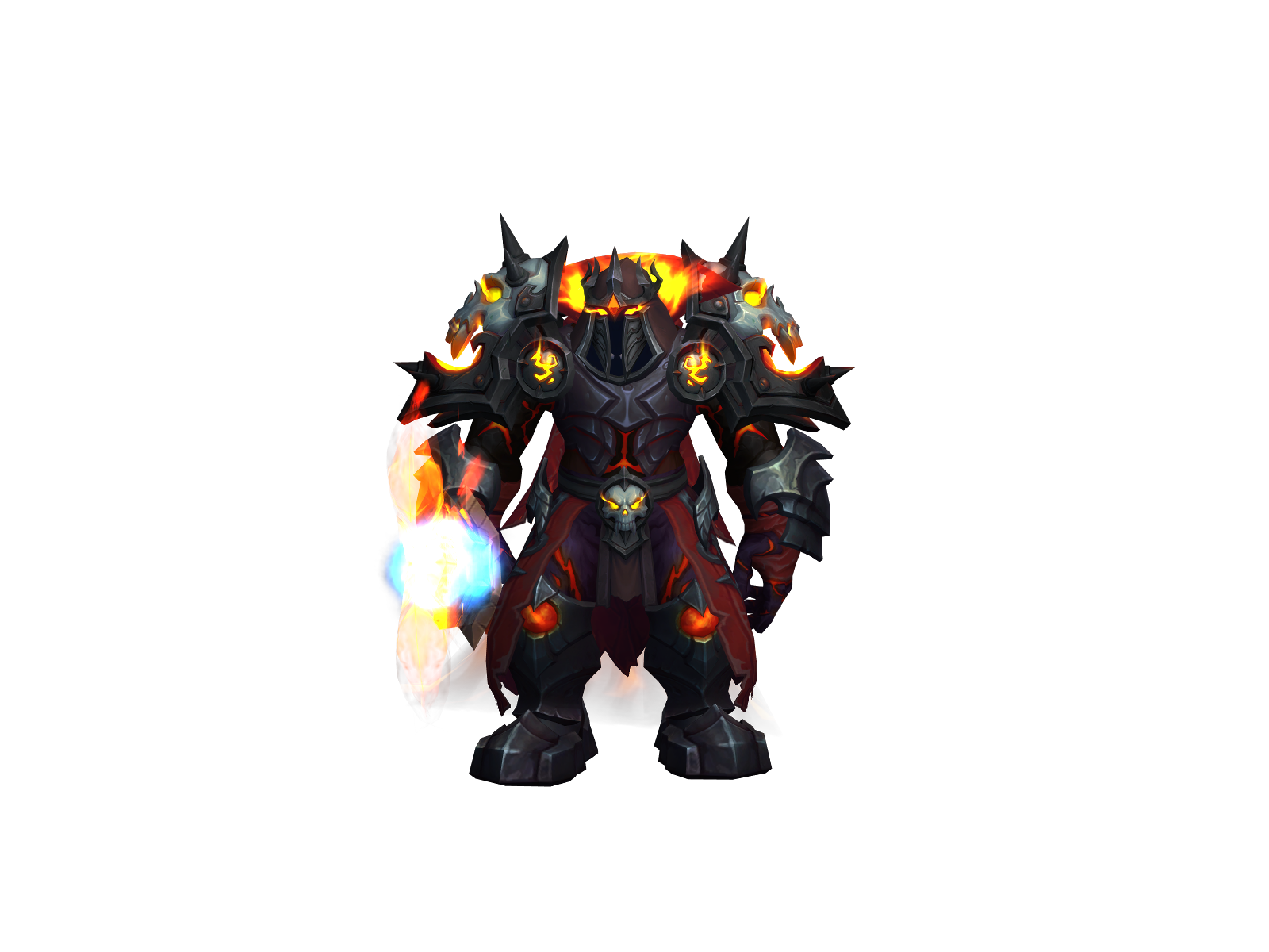 Wolfomancer 3D character render
