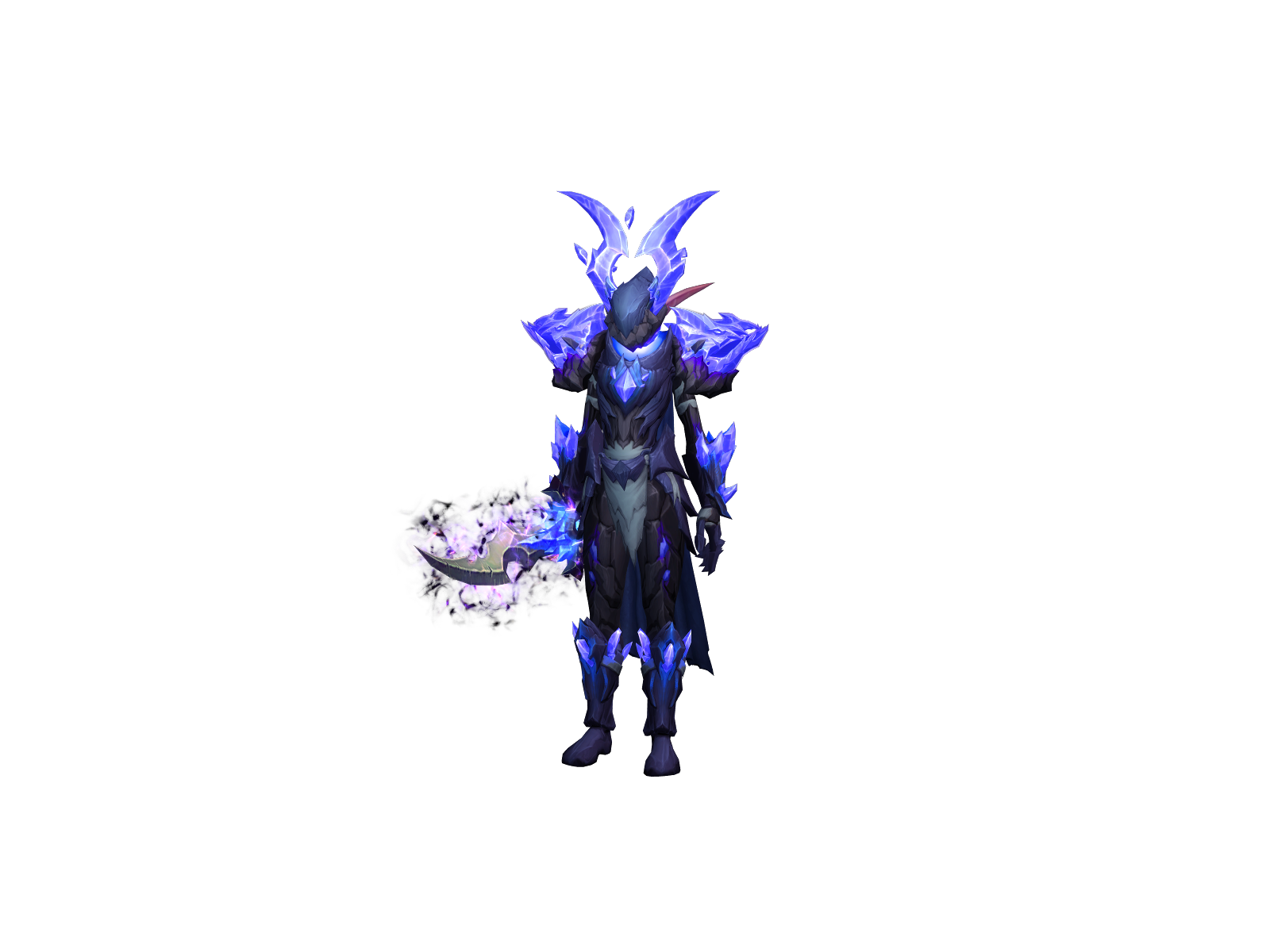 Gammaburst 3D character render