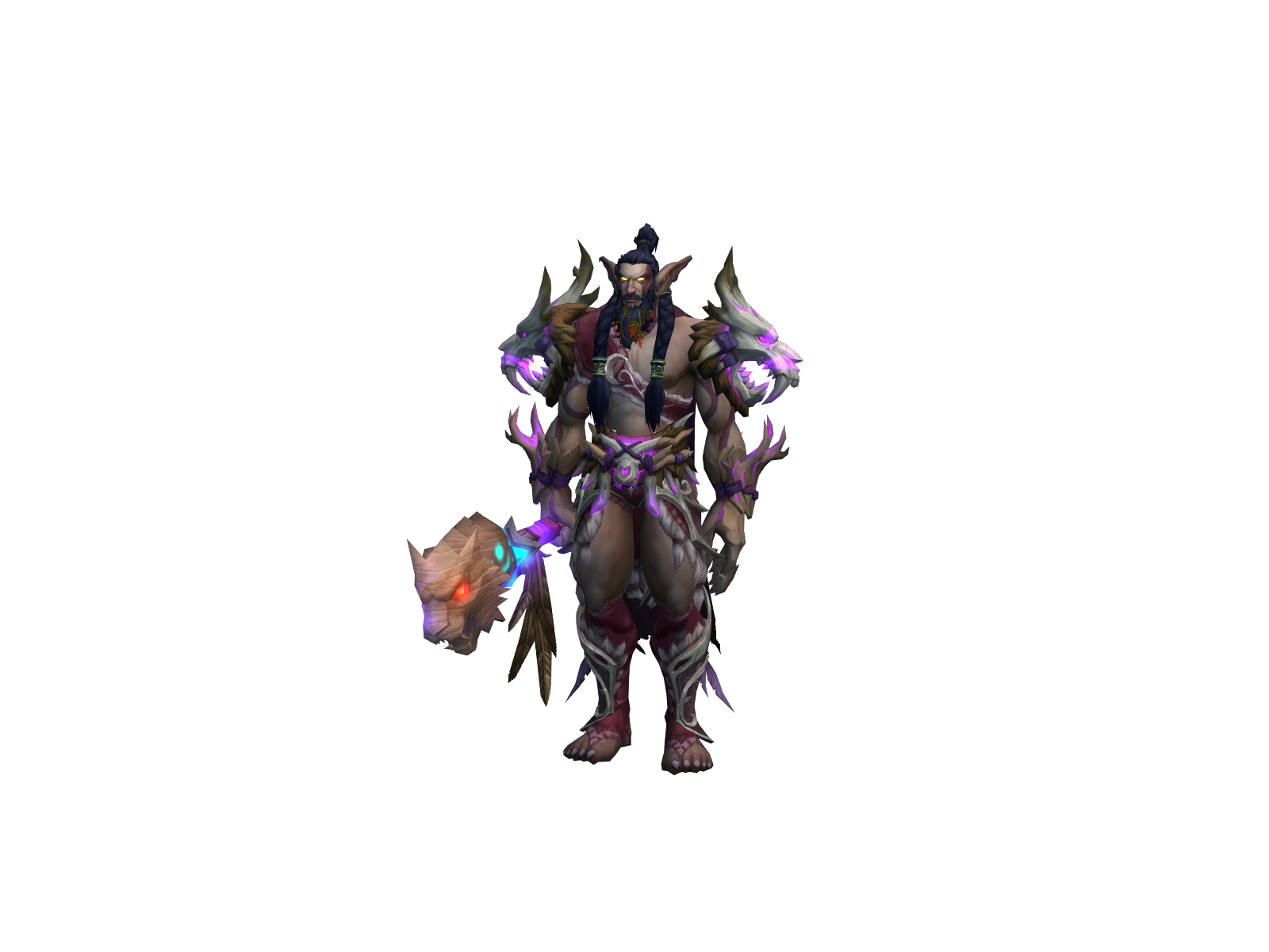 Fullbleed 3D character render