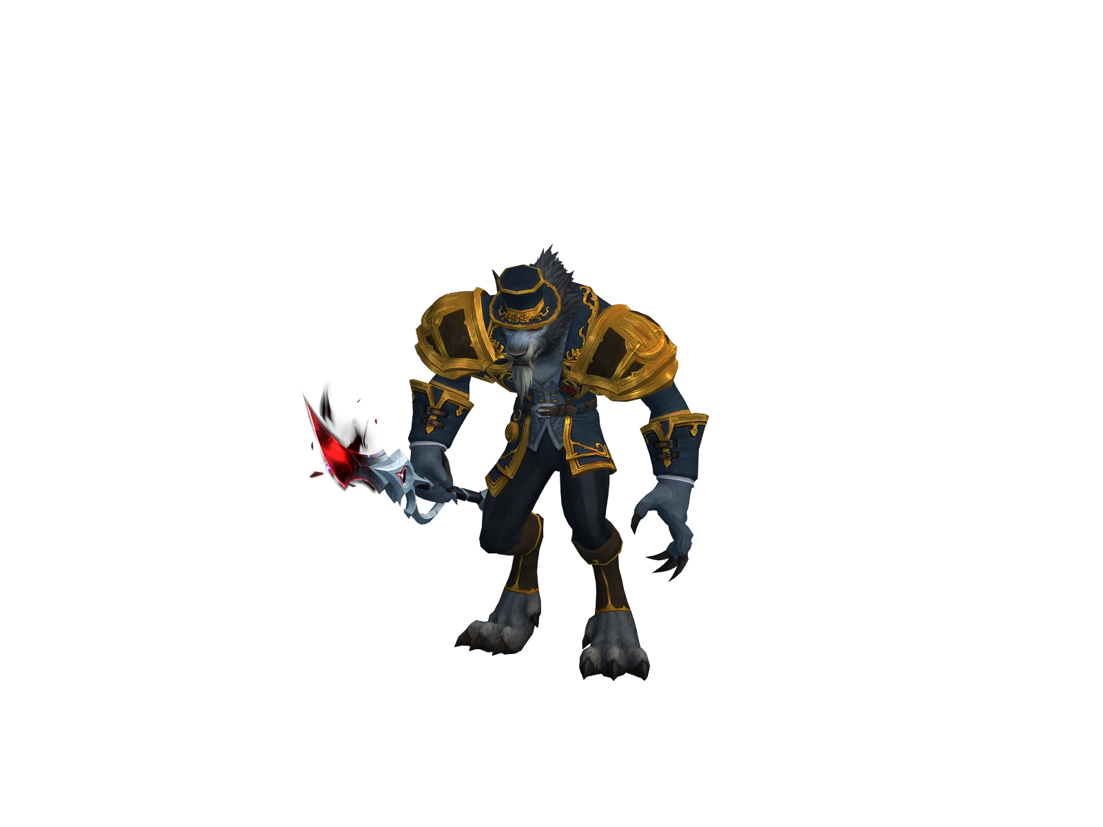 Killerbear 3D character render