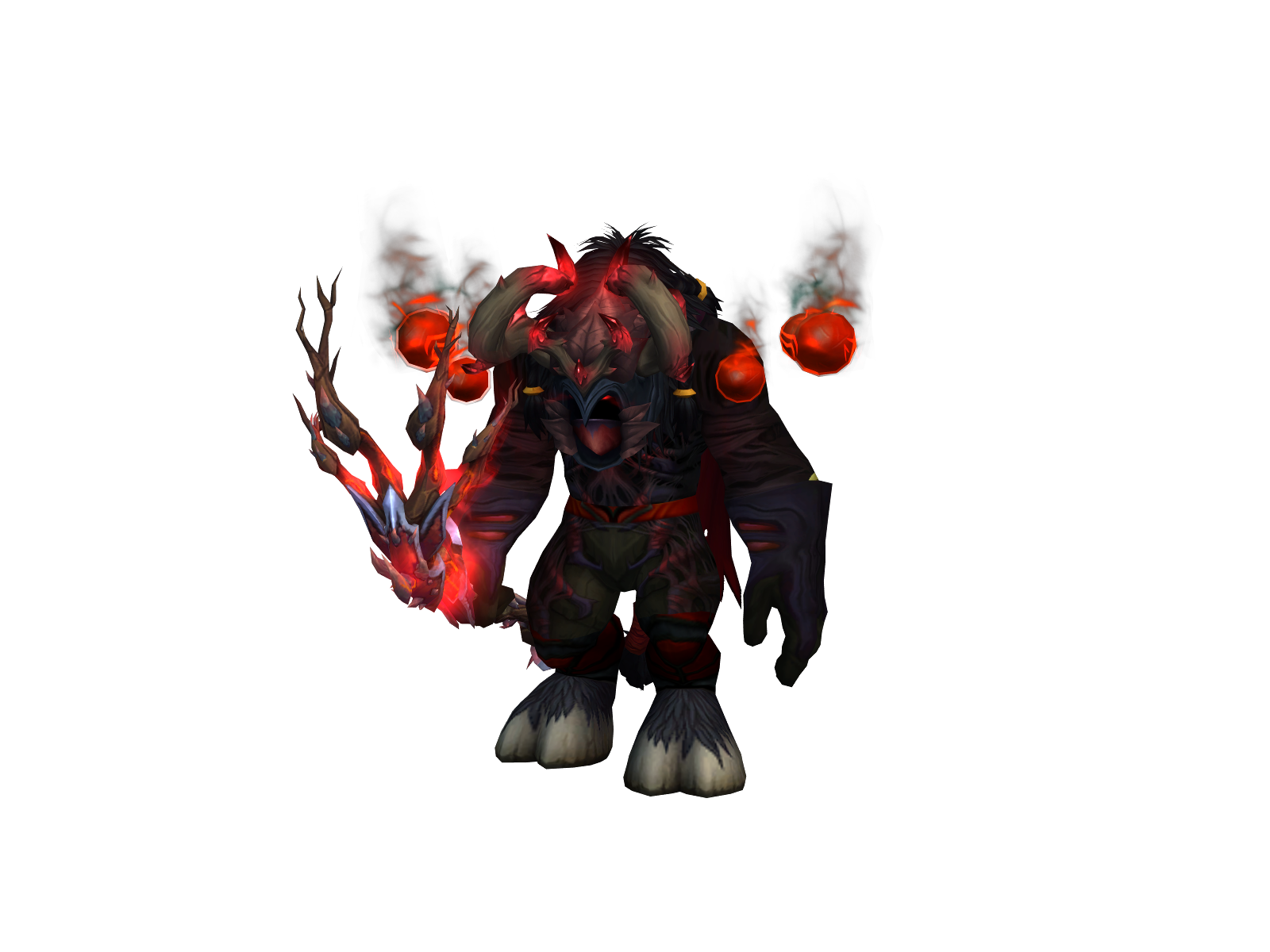 Cowabanguh 3D character render