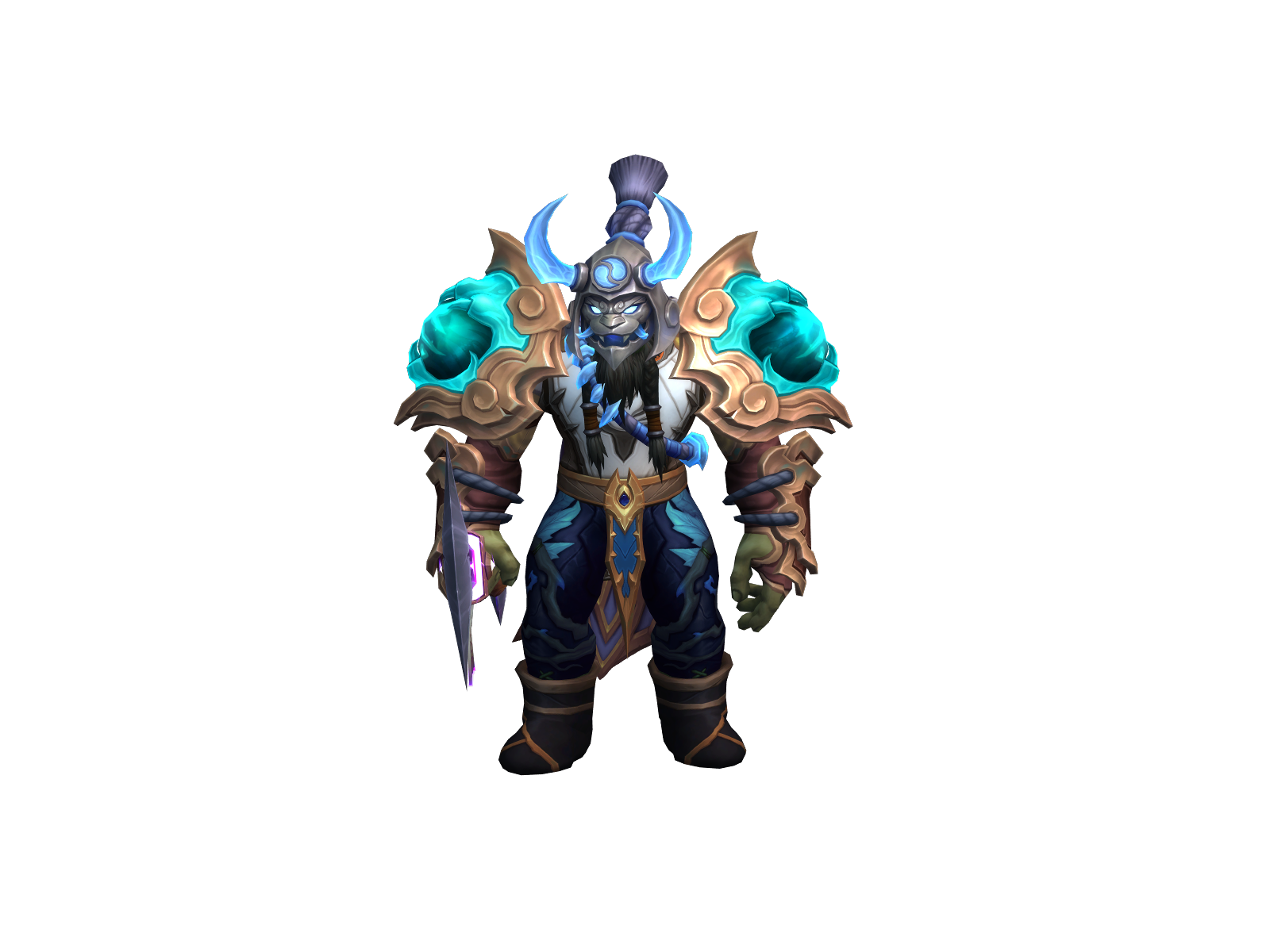Alfaðir 3D character render