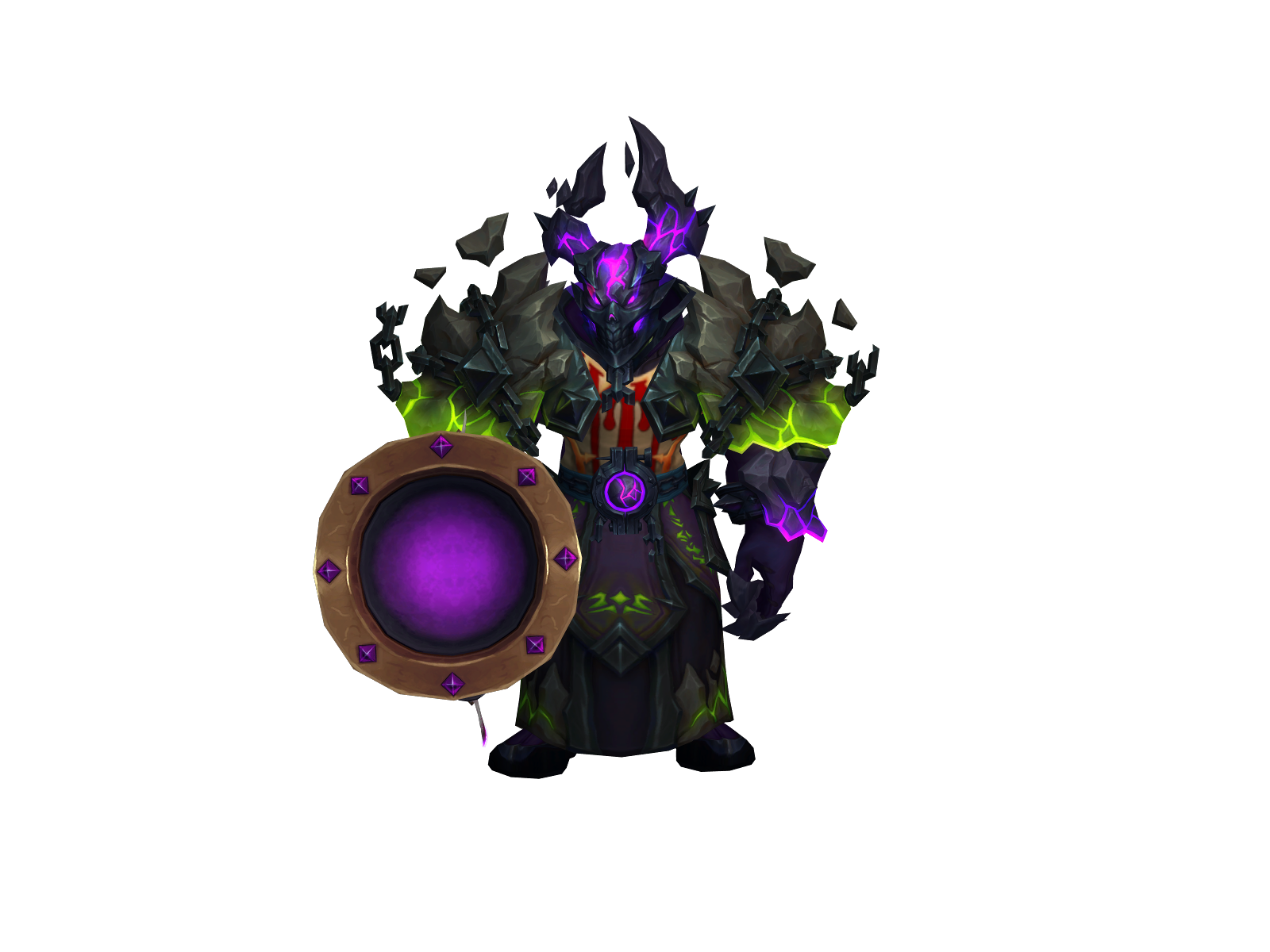 Bloodin 3D character render