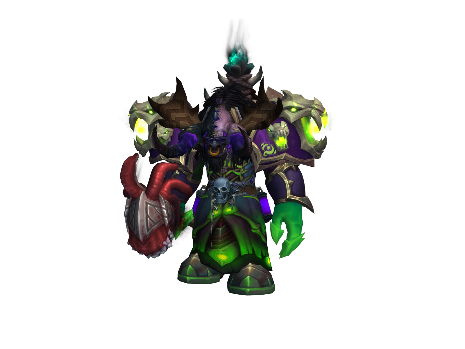 Yeetcleaver 3D character render