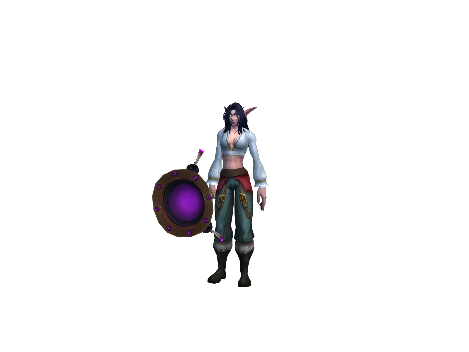 Maegyr 3D character render