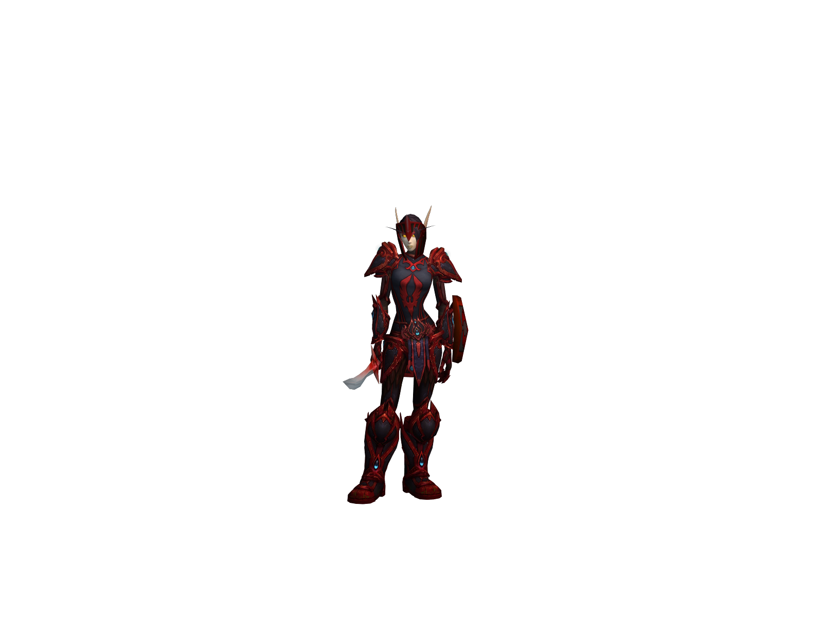 Jaehaera 3D character render