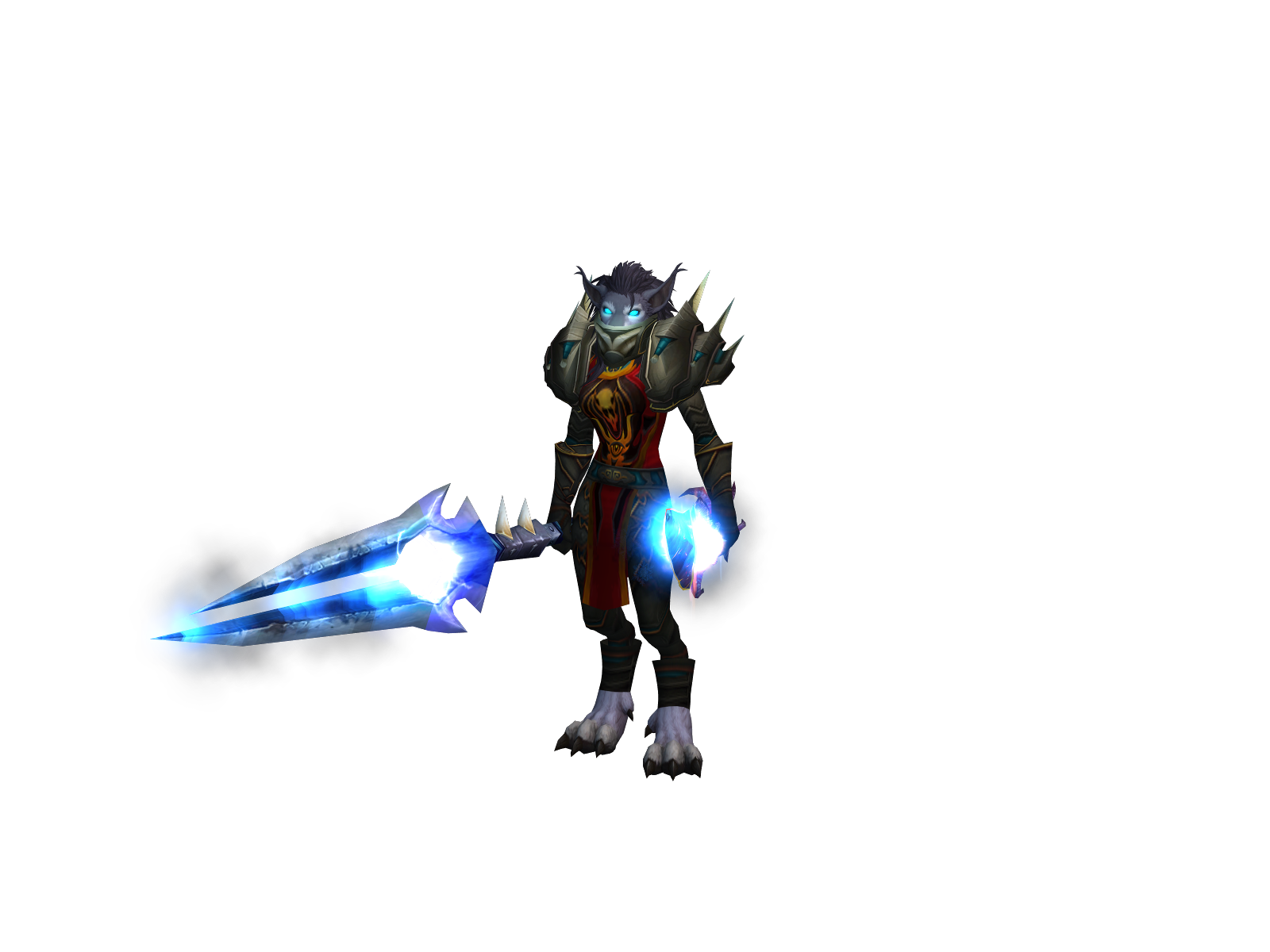 Aplhazar 3D character render