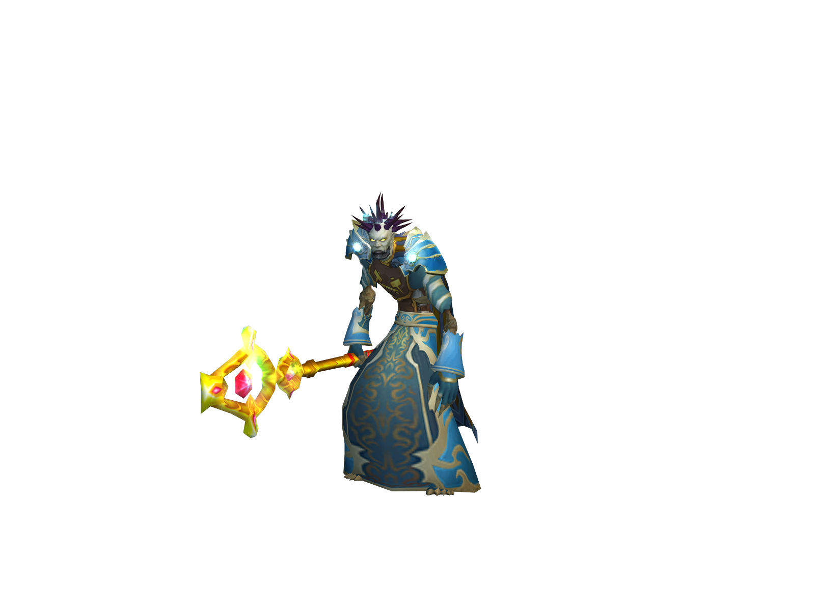 Cerebrill 3D character render