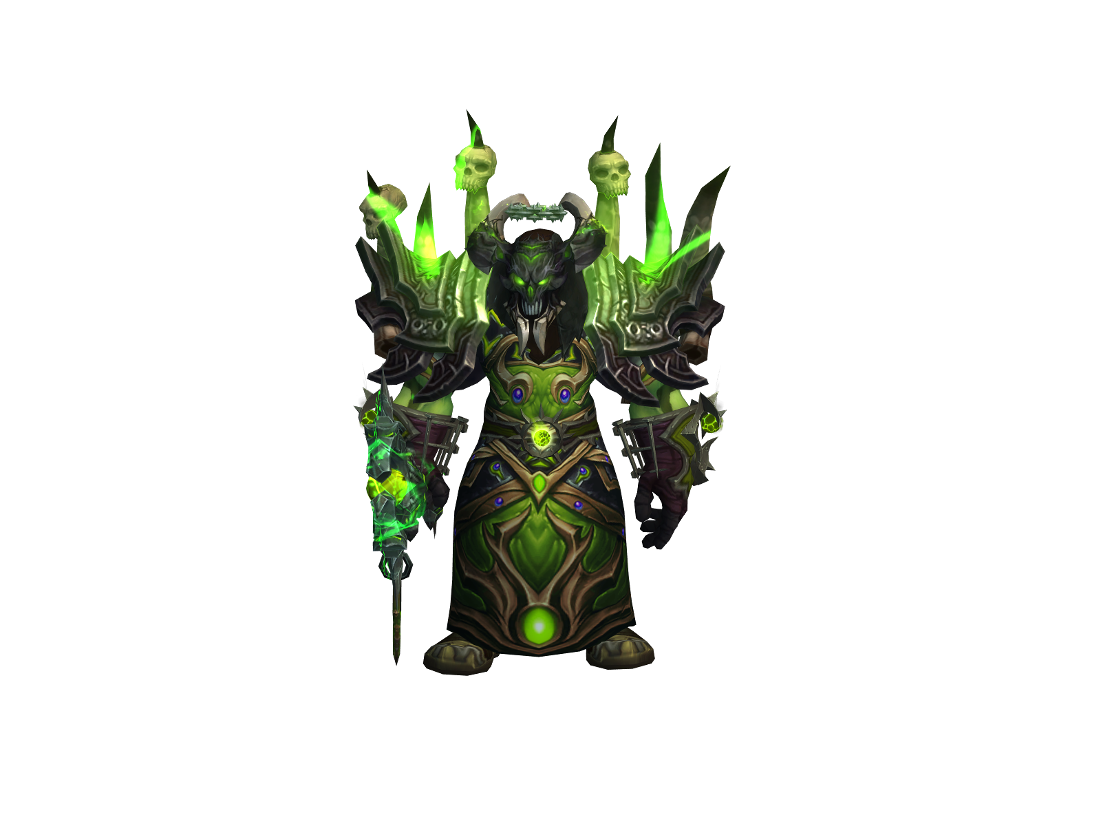 Garglamell 3D character render