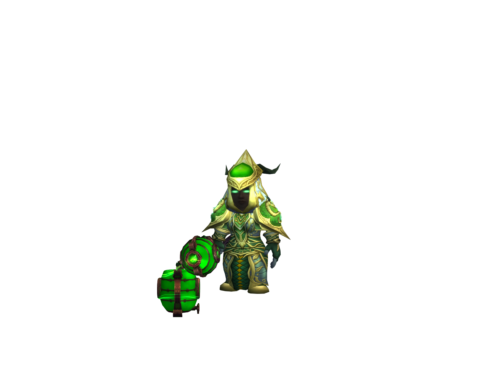 Kieg 3D character render