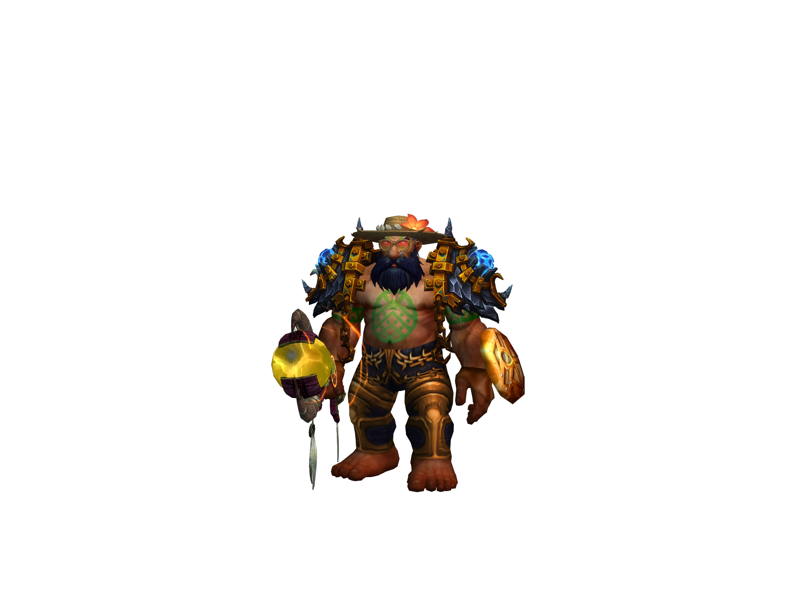 Cheä 3D character render