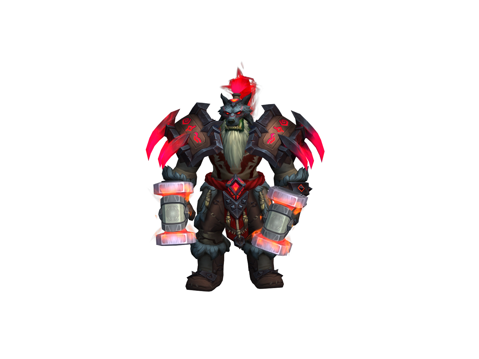 Frankfister 3D character render