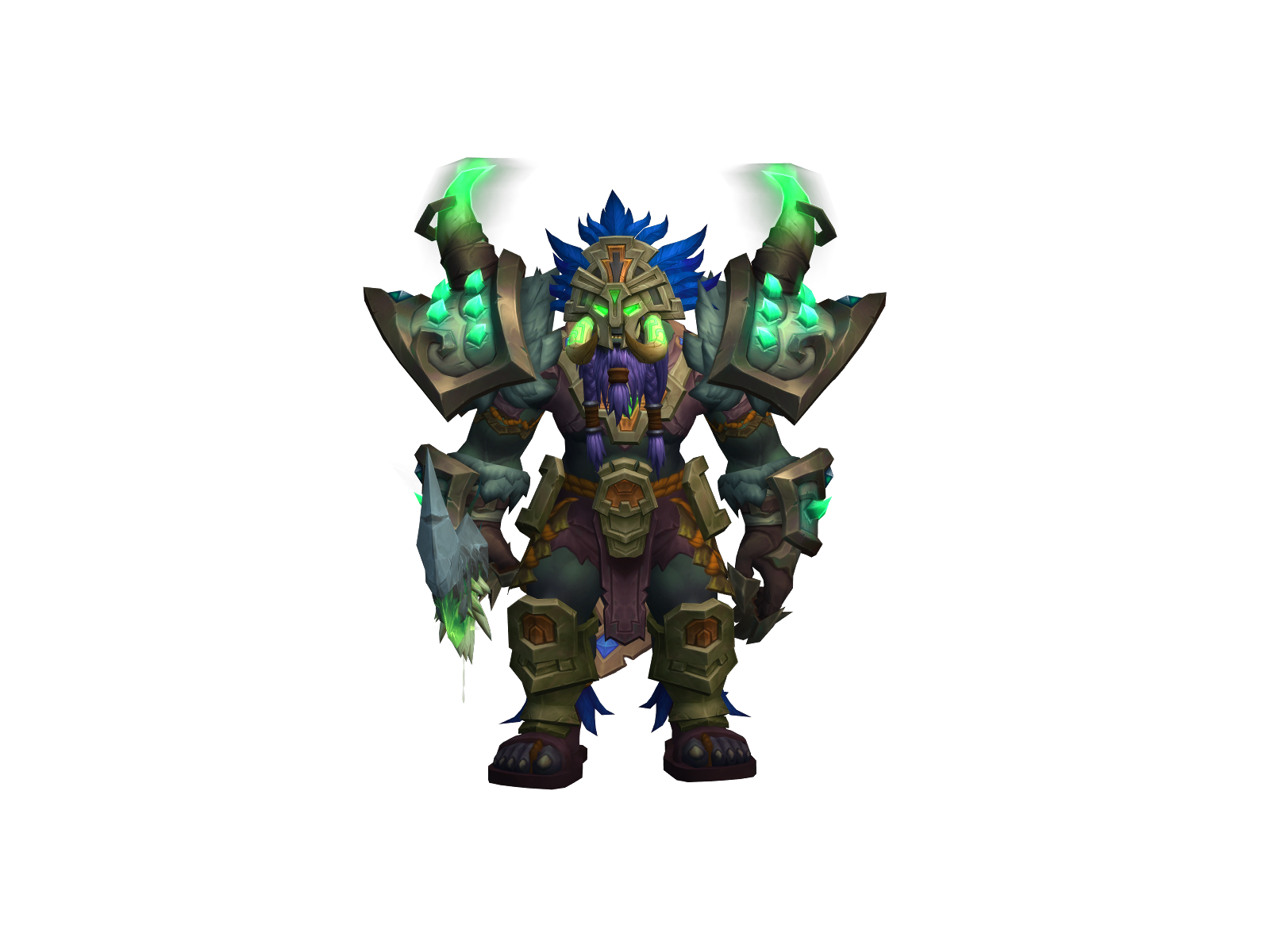 Givemehelmet 3D character render