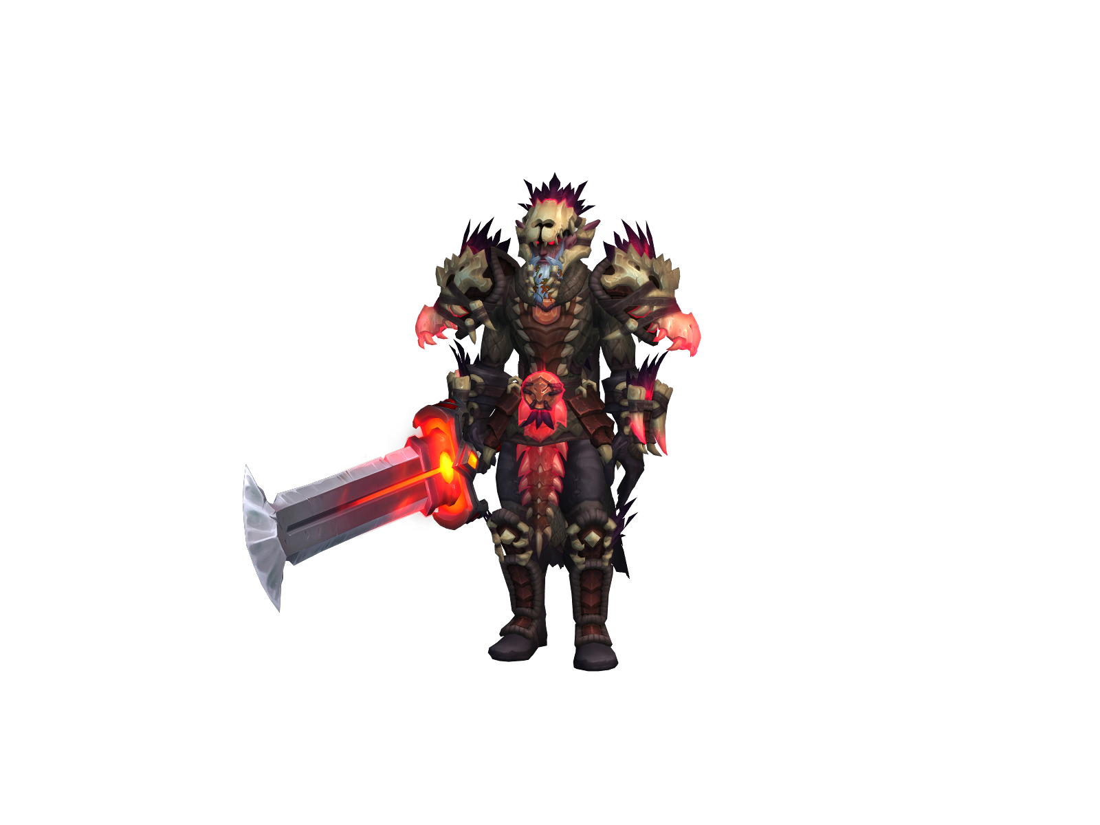 Twopew 3D character render