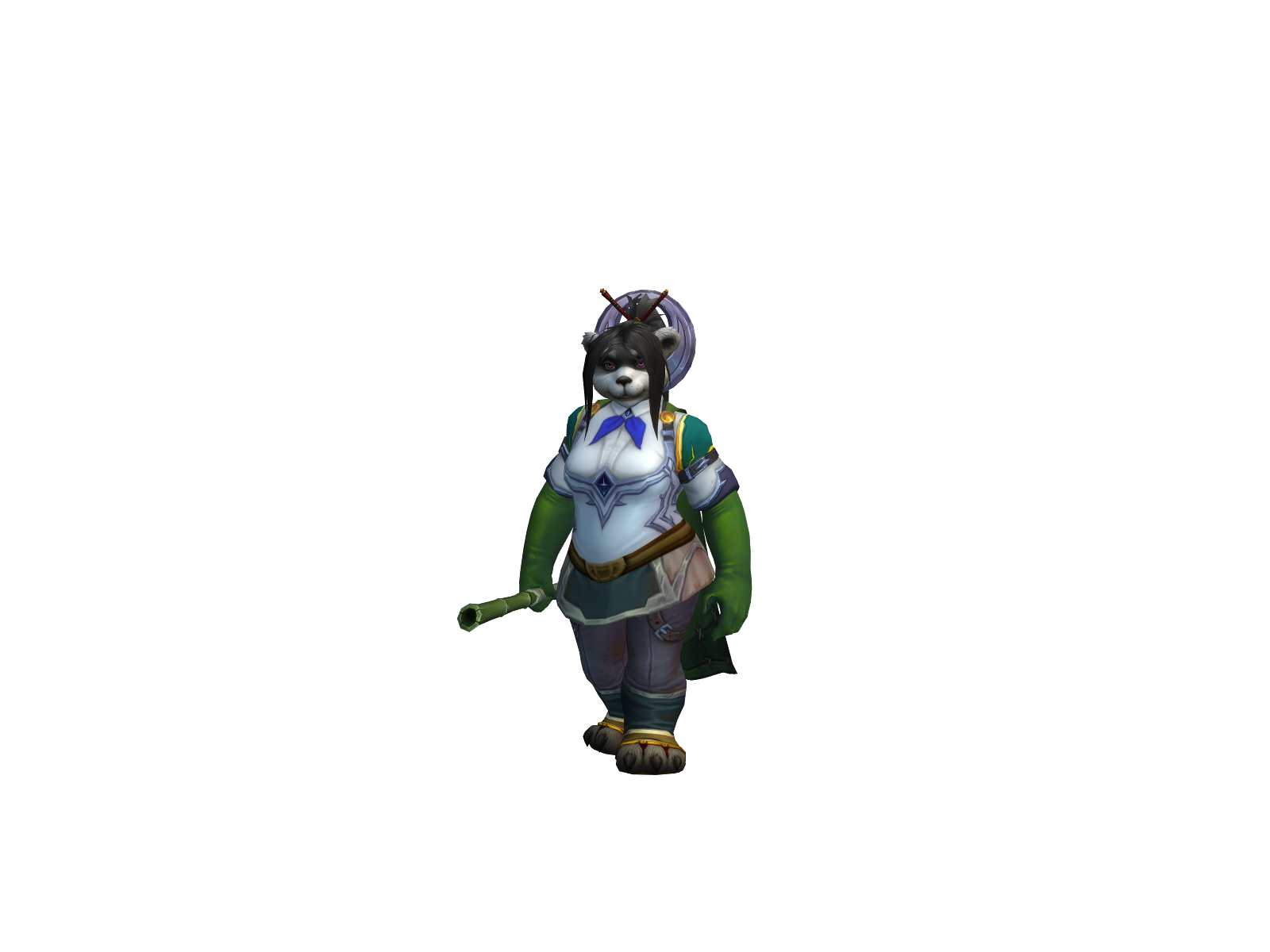 Odori 3D character render