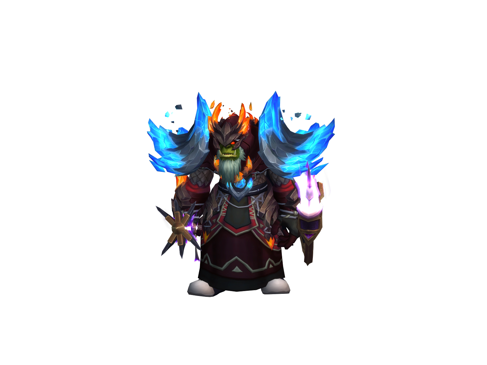 Randyshaman 3D character render