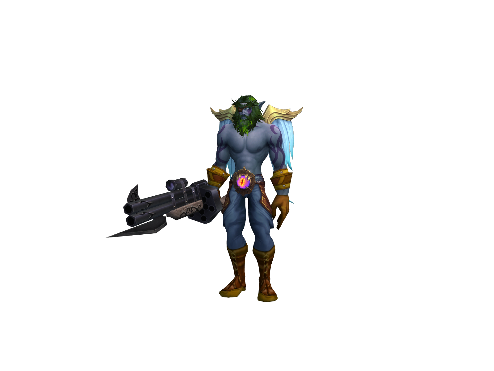 Töma 3D character render