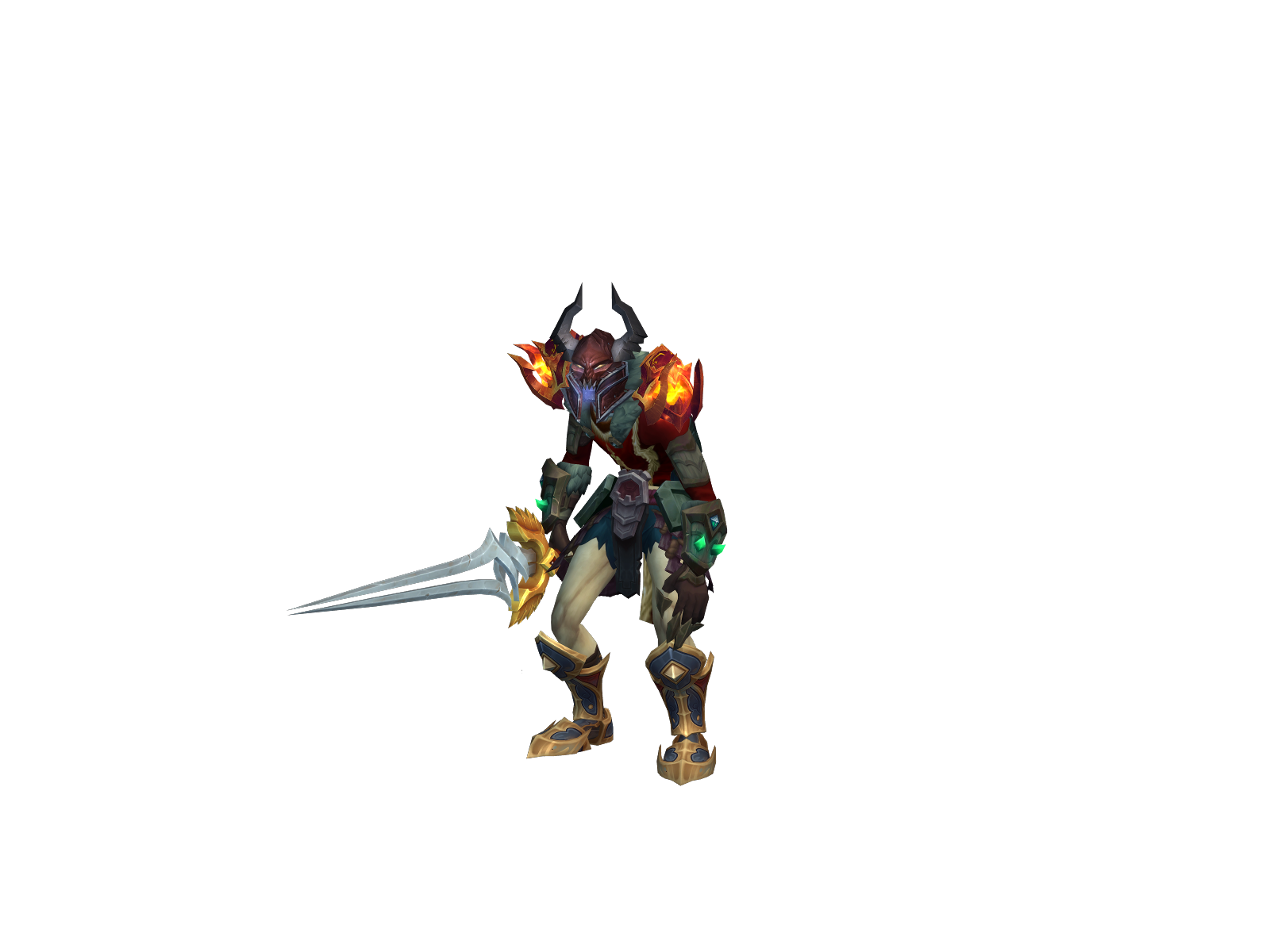 Skullyton 3D character render