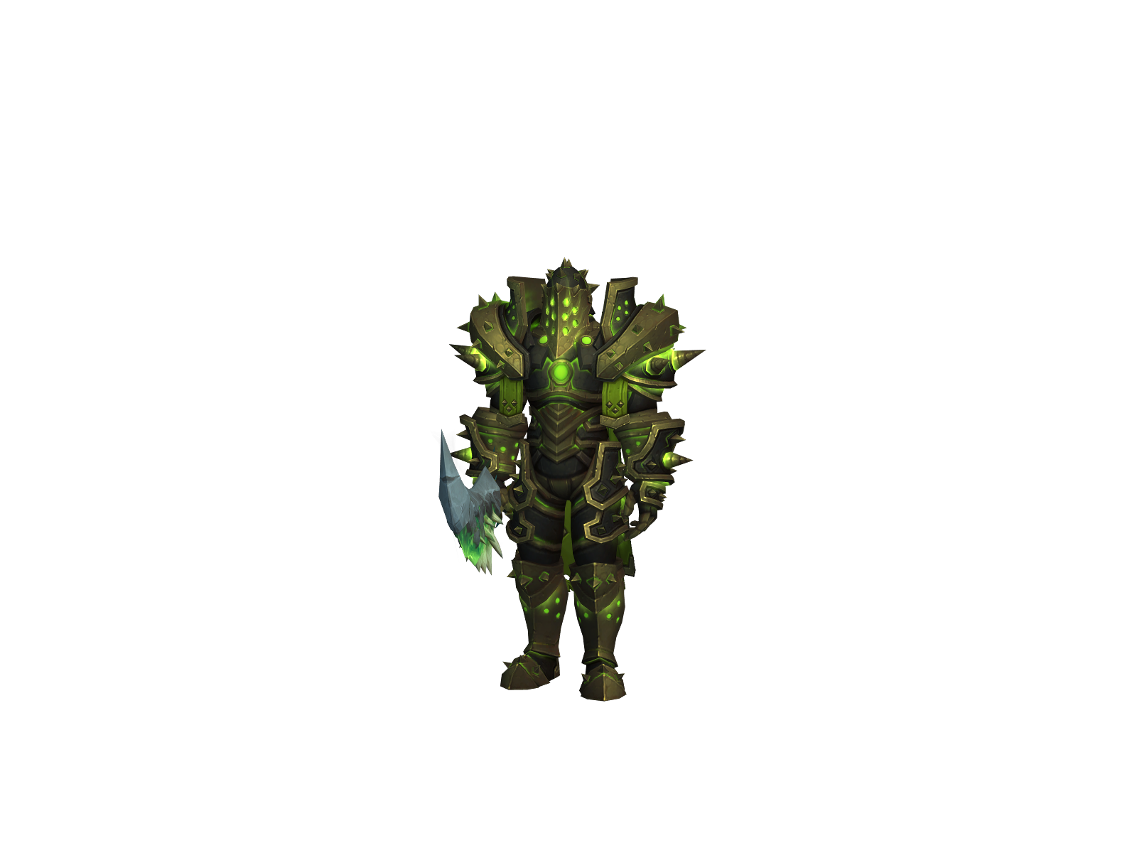 Warlane 3D character render