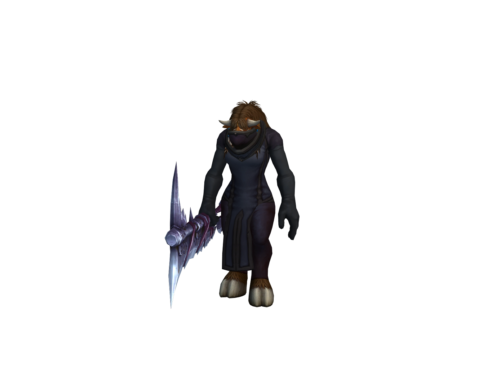 Crazyhot 3D character render