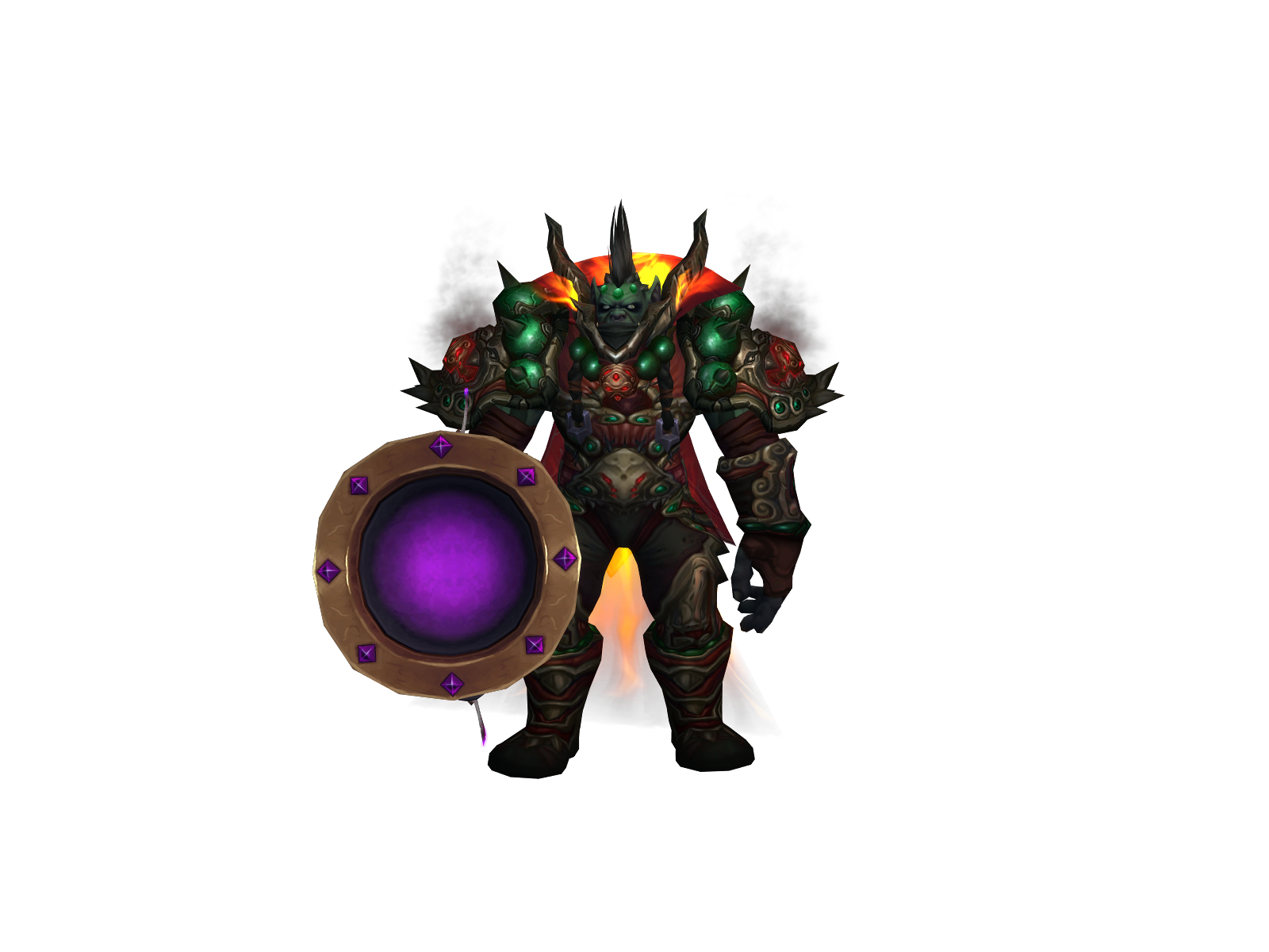 Tyrakil 3D character render