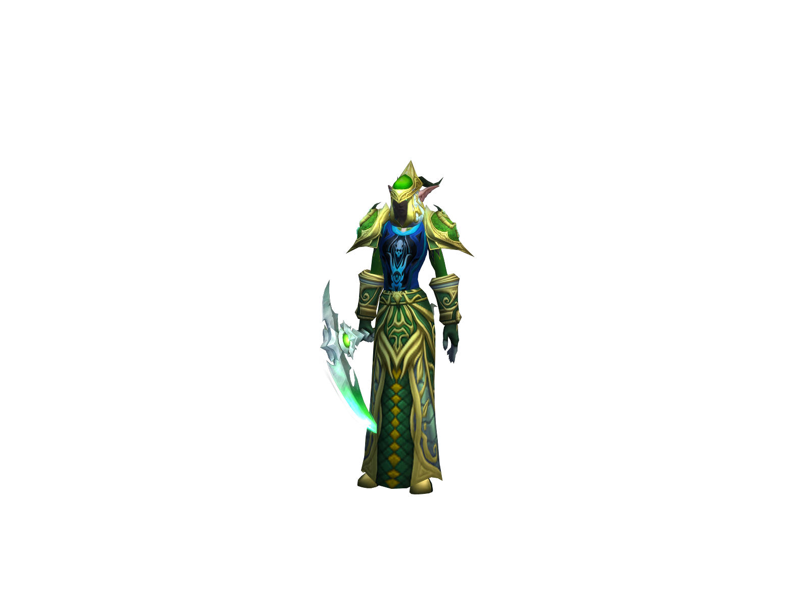 Ilðveúx 3D character render