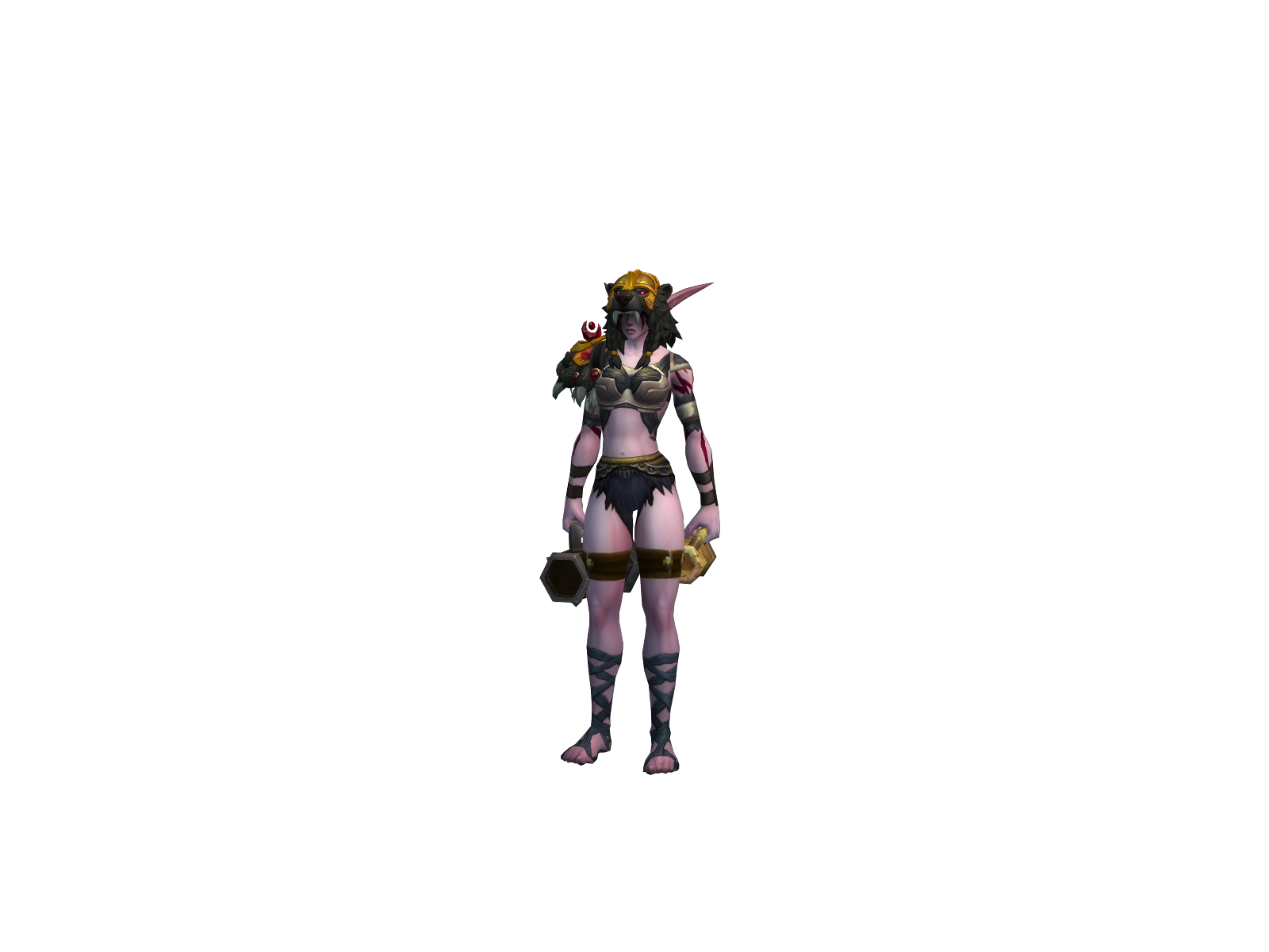 Supacubana 3D character render