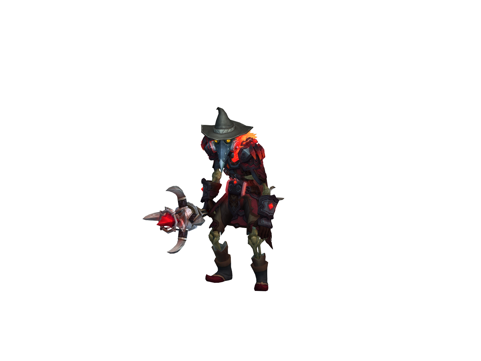 Watahumage 3D character render