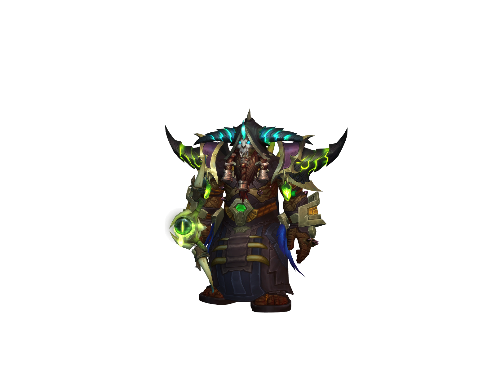 Unscarred 3D character render