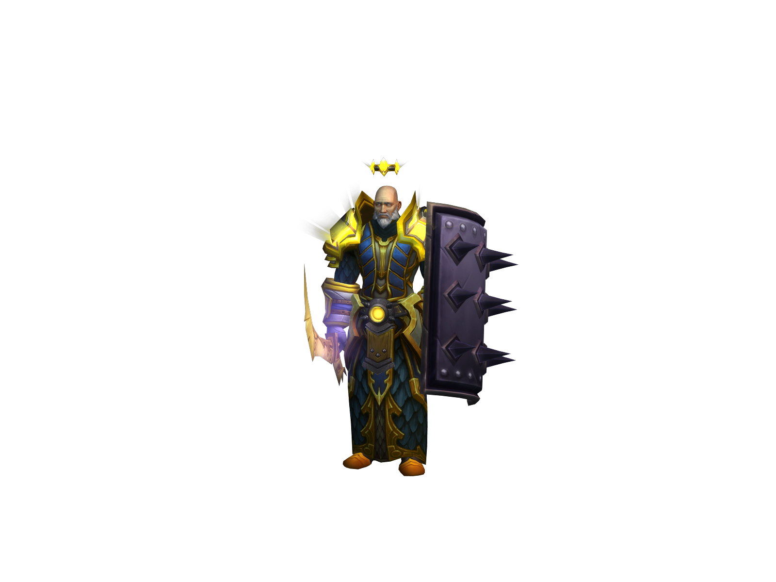 Droopertin 3D character render