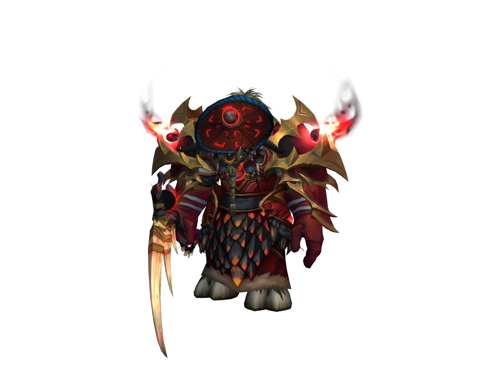 Mistigin 3D character render