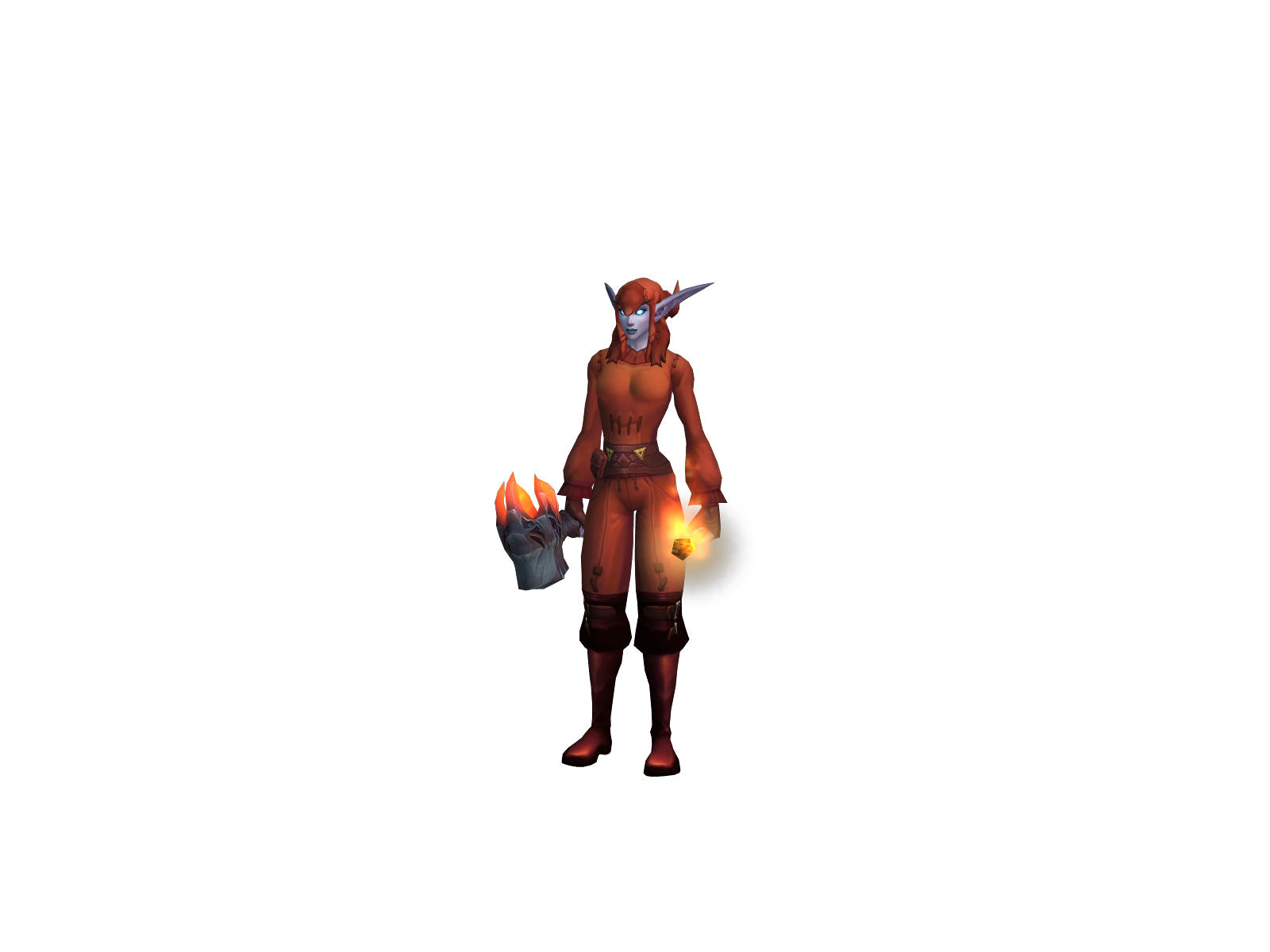 Gigahot 3D character render