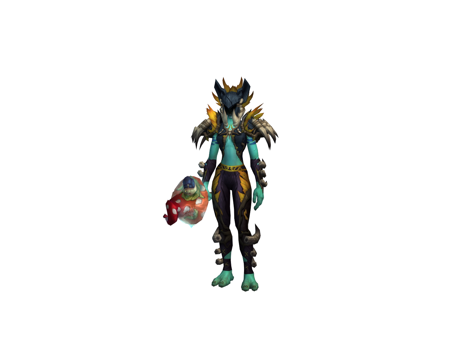 Thegoobi 3D character render