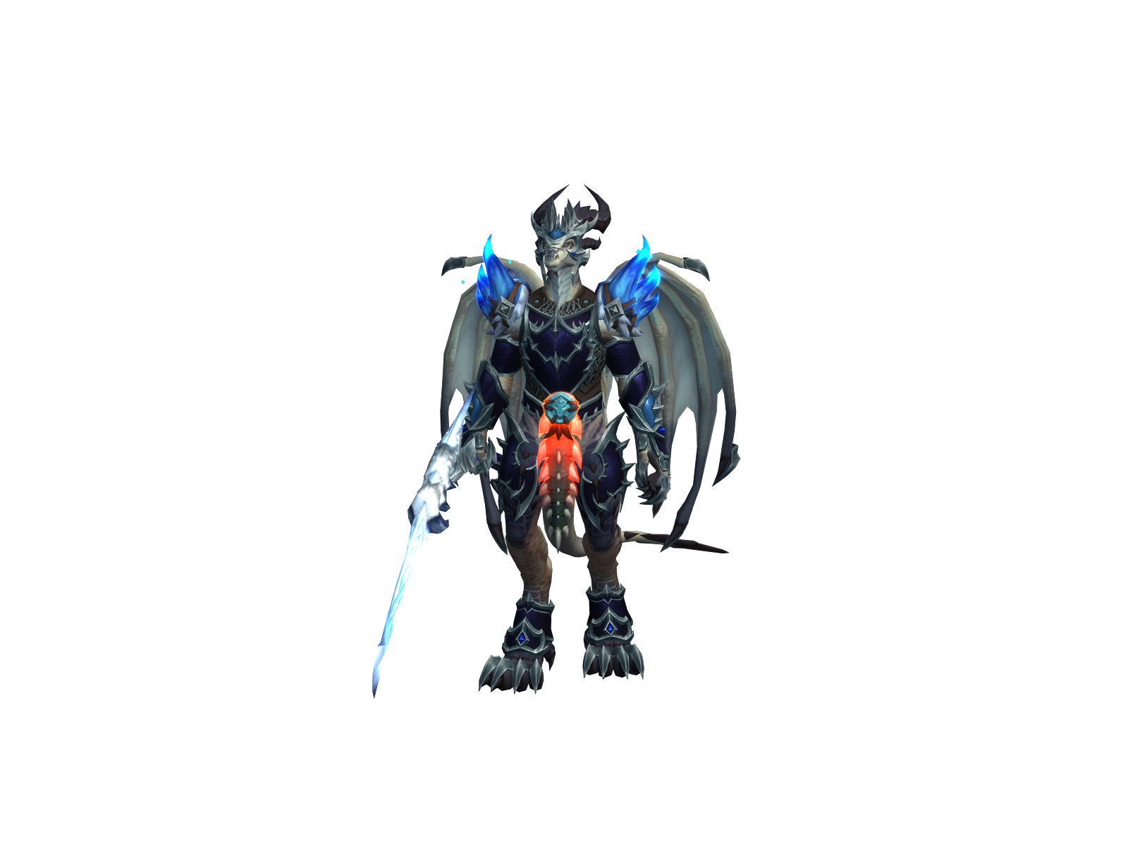 Homiehorns 3D character render
