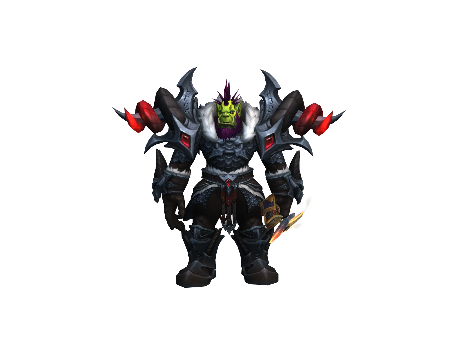 Frogmaster 3D character render