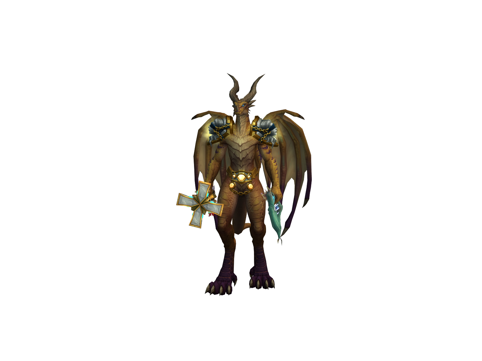Nullotus 3D character render