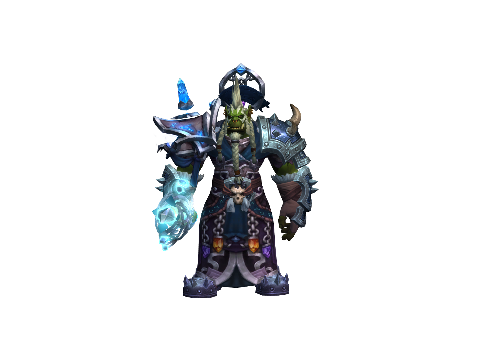 Vlarg 3D character render