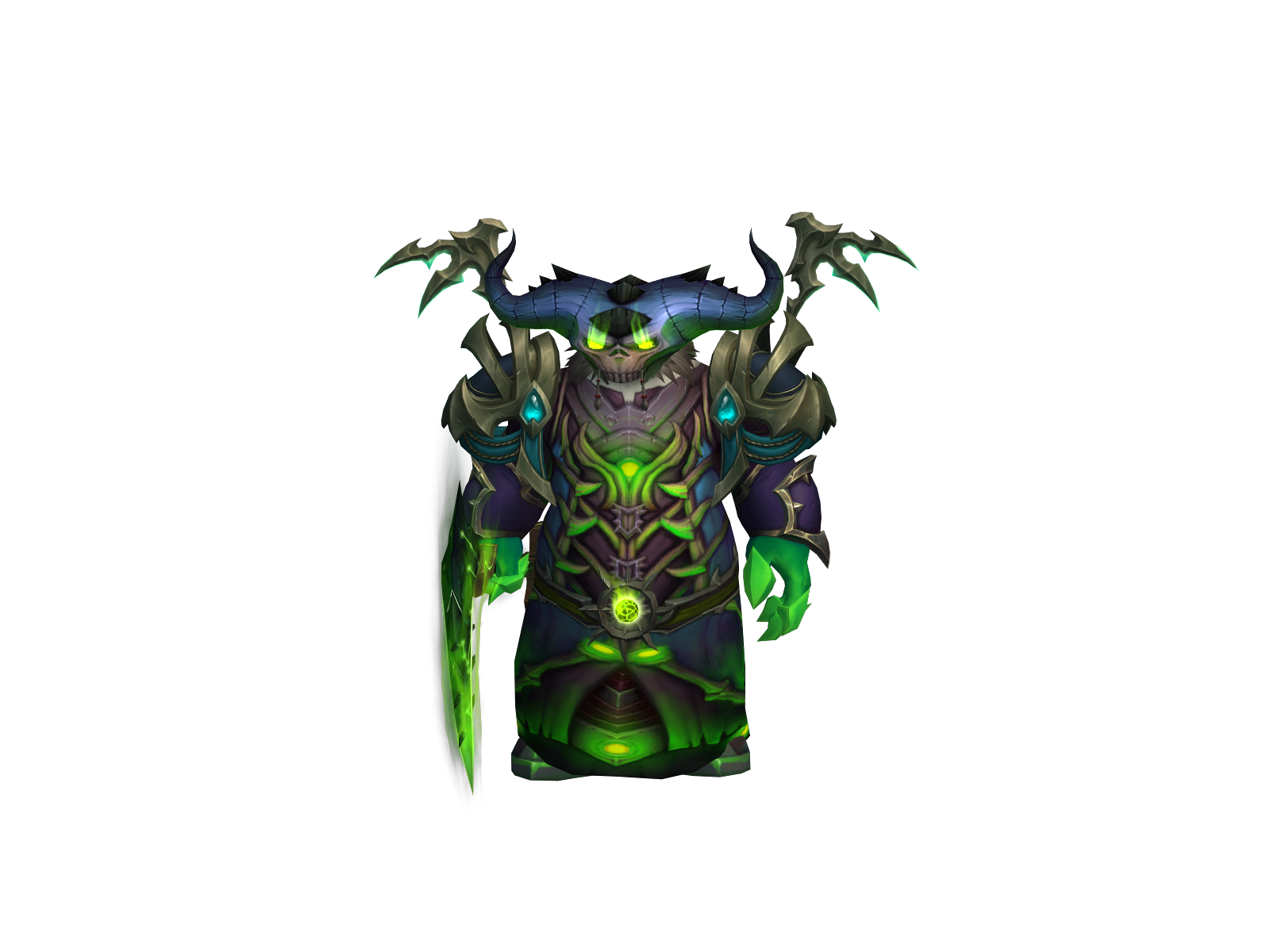 Baldgun 3D character render