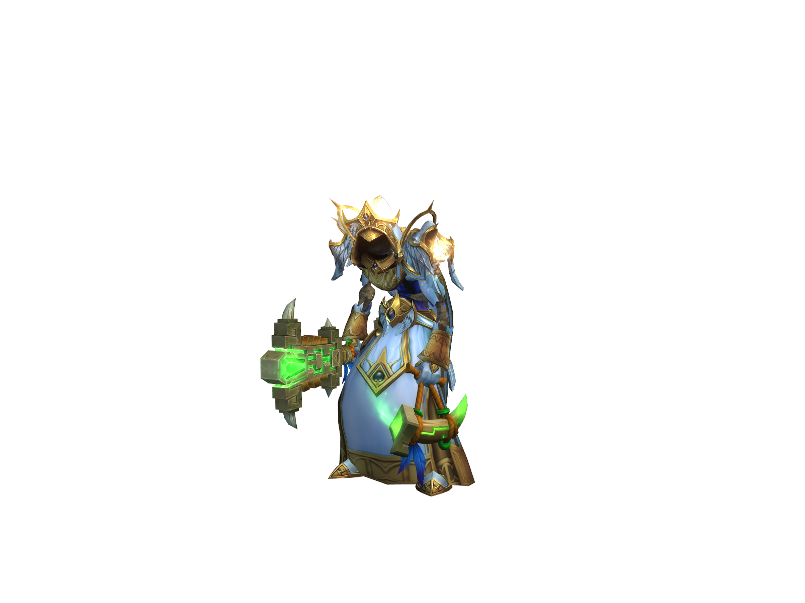 Pontificus 3D character render