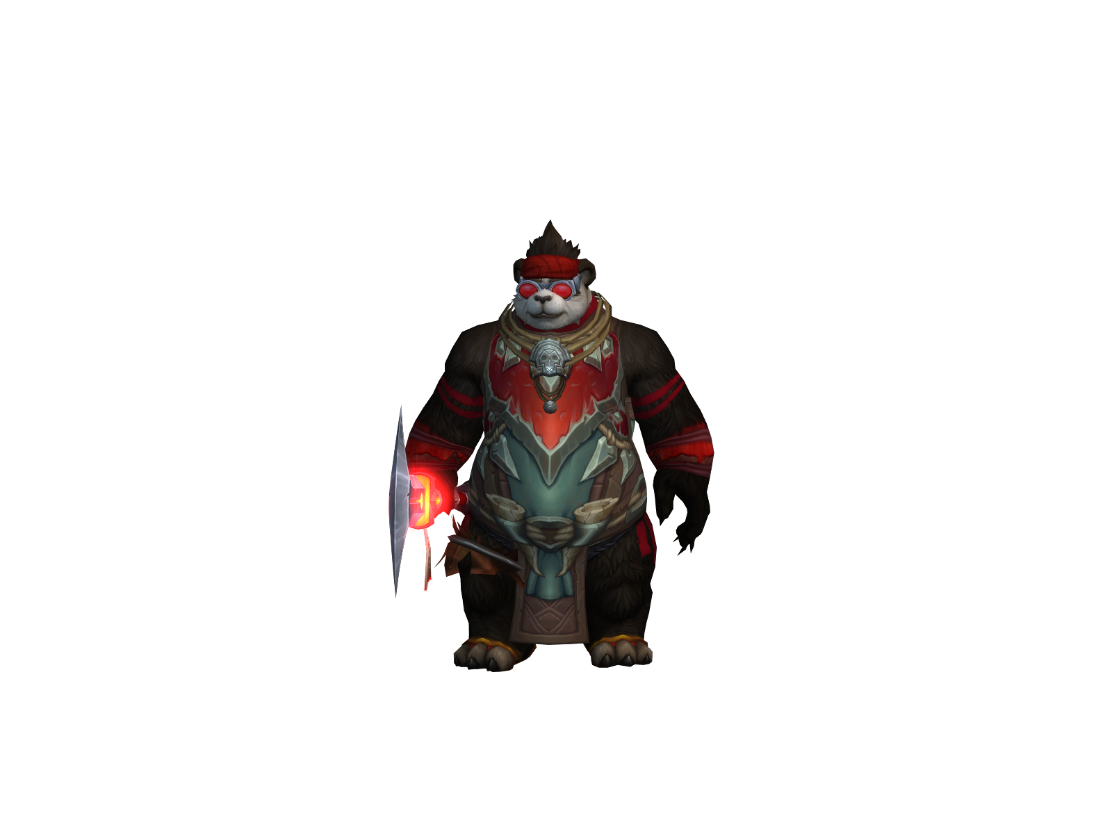 Kungfuseri 3D character render
