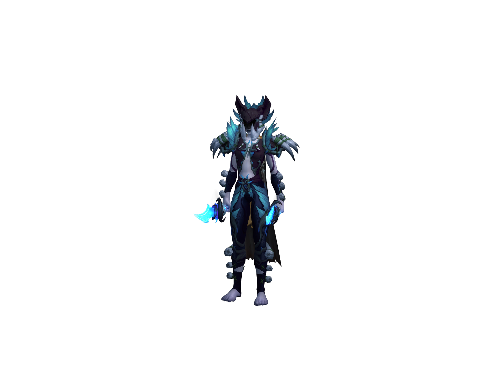 Buzungas 3D character render
