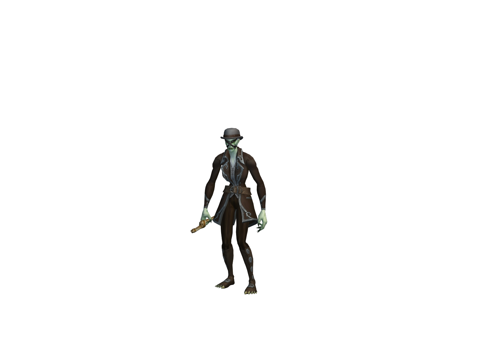 Borgannx 3D character render