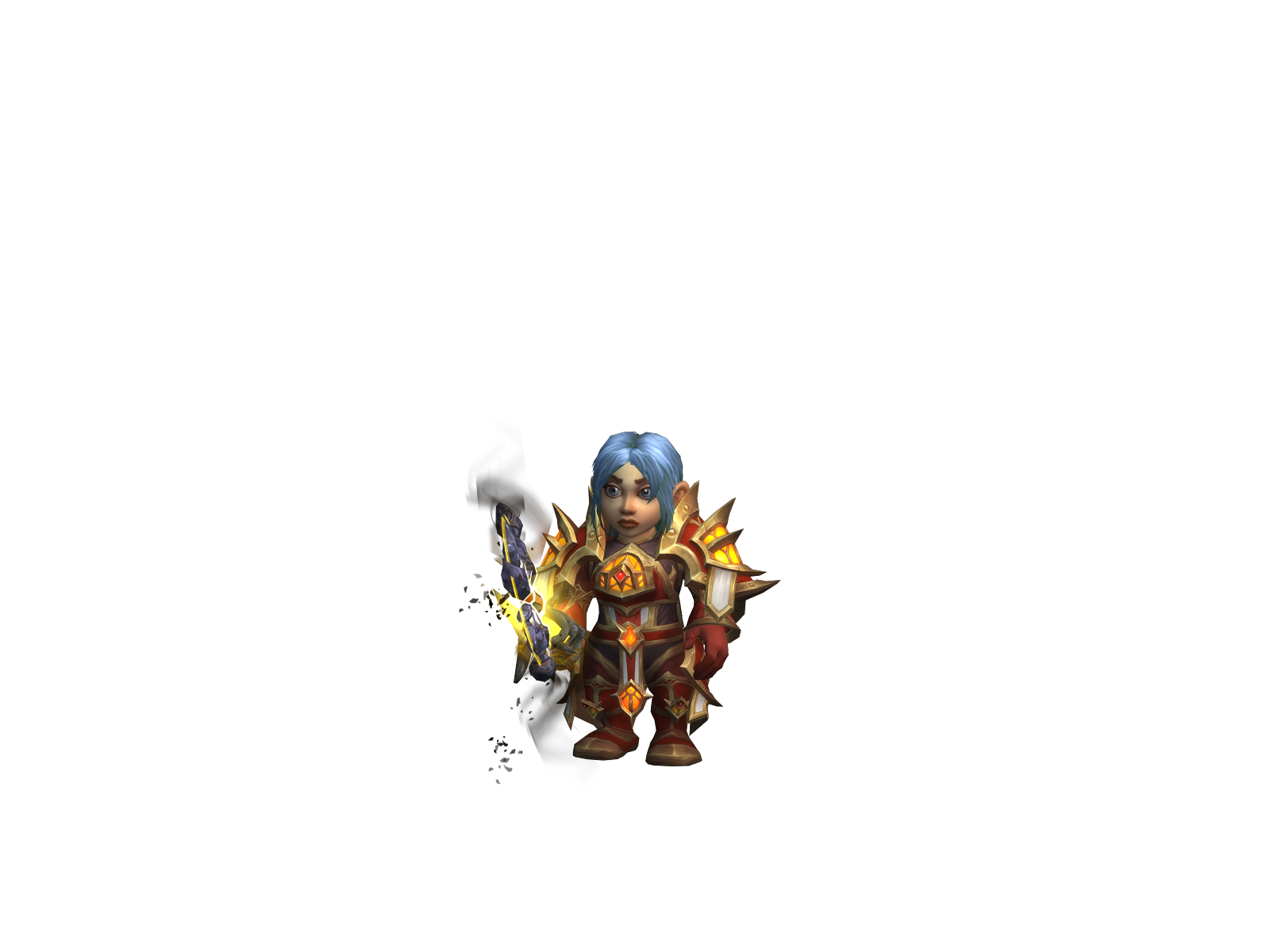 Tekela 3D character render
