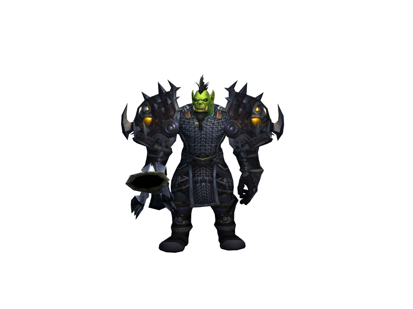Wrongful 3D character render