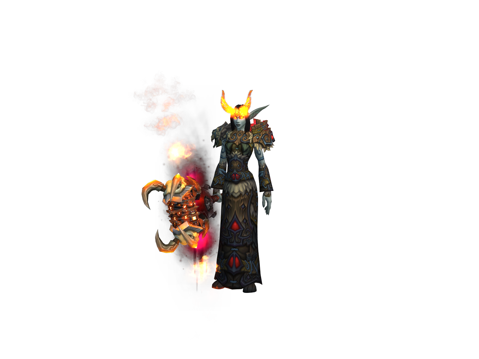 Ungolïant 3D character render