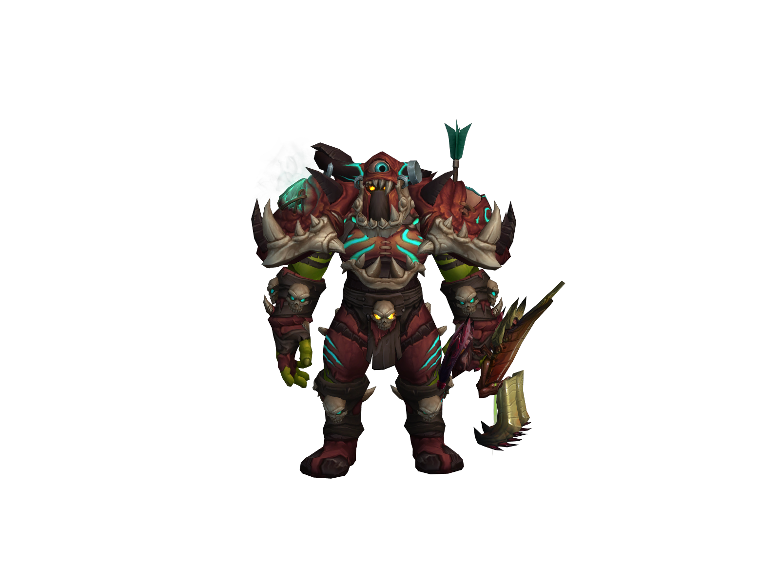 Hundruk 3D character render