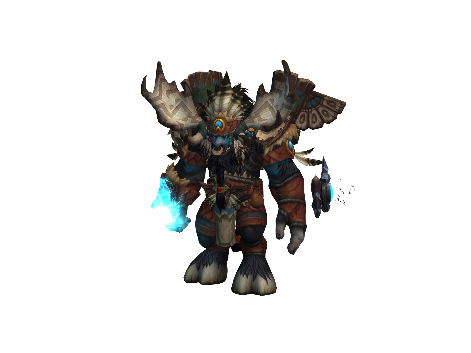 Papyry 3D character render