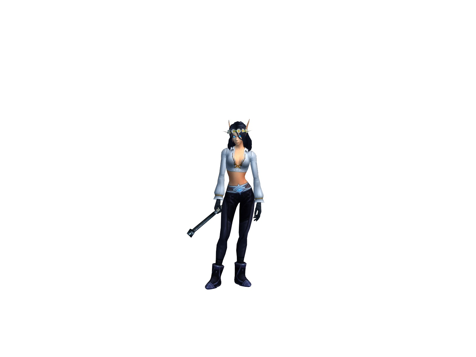 Naìla 3D character render